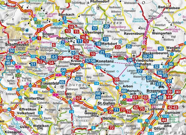 Produktbild: KOMPASS Wanderf&uuml;hrer Bodensee