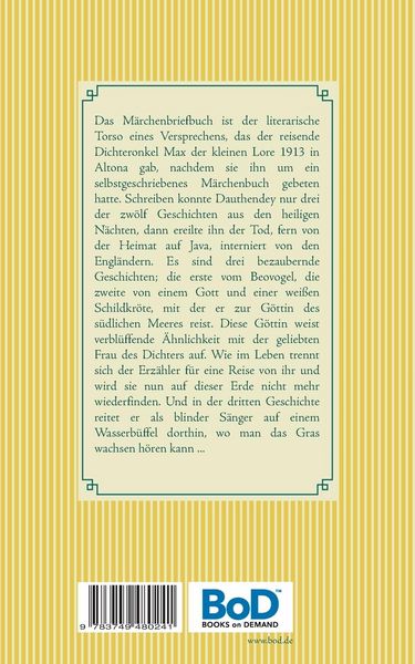 Produktbild: Das M&auml;rchenbriefbuch der heiligen N&auml;chte im Javanerlande