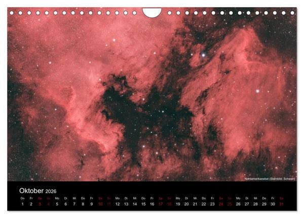 Produktbild: Deep Sky Fotografie (Wandkalender 2026 DIN A4 quer), CALVENDO Monatskalender