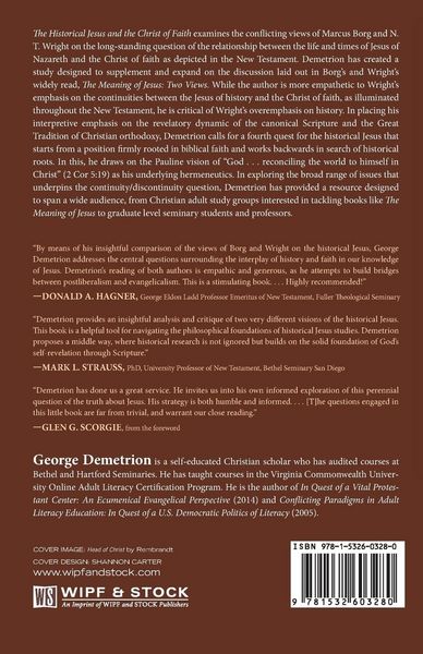 Produktbild: The Historical Jesus and the Christ of Faith