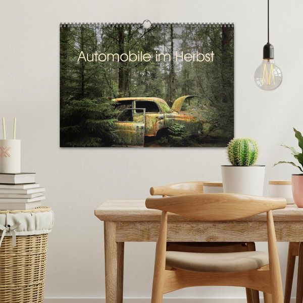 Produktbild: Automobile im Herbst (Wandkalender 2026 DIN A3 quer), CALVENDO Monatskalender