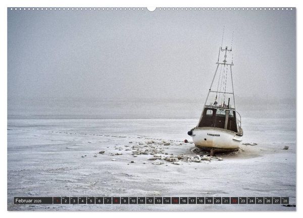 Produktbild: Die Hallig Langene&szlig; (Wandkalender 2026 DIN A2 quer), CALVENDO Monatskalender