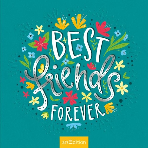 Produktbild: Freundebuch Best Friends Forever (Handlettering)