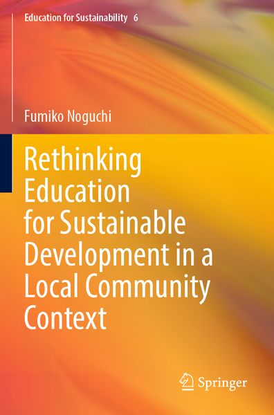 Produktbild: Rethinking Education for Sustainable Development in a Local Community Context