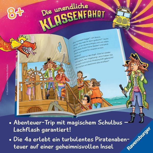 Produktbild: Die unendliche Klassenfahrt - Der Schatz auf der Dreizack-Insel