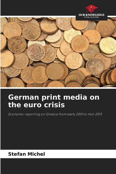 Produktbild: German print media on the euro crisis
