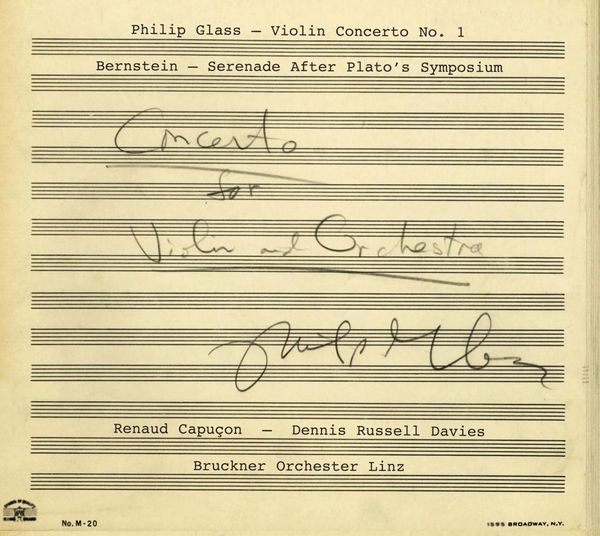 Produktbild: Violinkonzert 1/Serenade after Plato