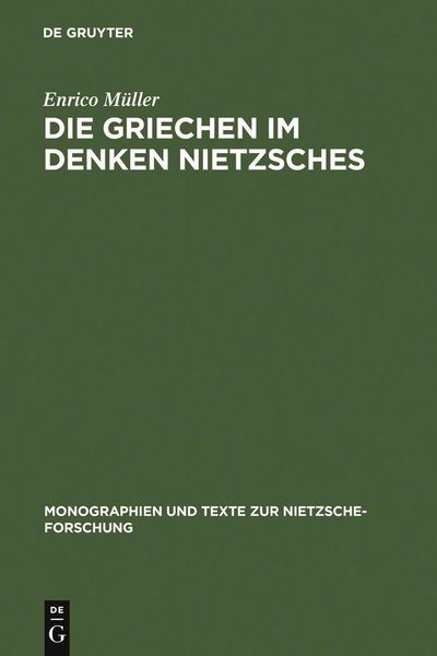 Produktbild: Die Griechen im Denken Nietzsches