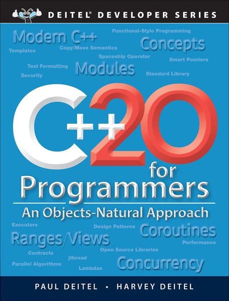 Produktbild: C++20 for Programmers