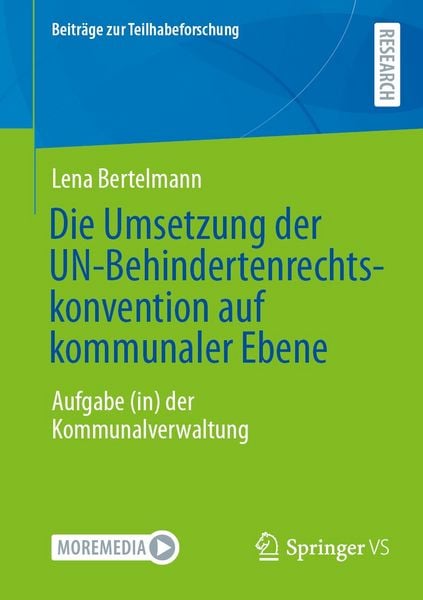 Produktbild: Die Umsetzung der UN-Behindertenrechtskonvention auf kommunaler Ebene