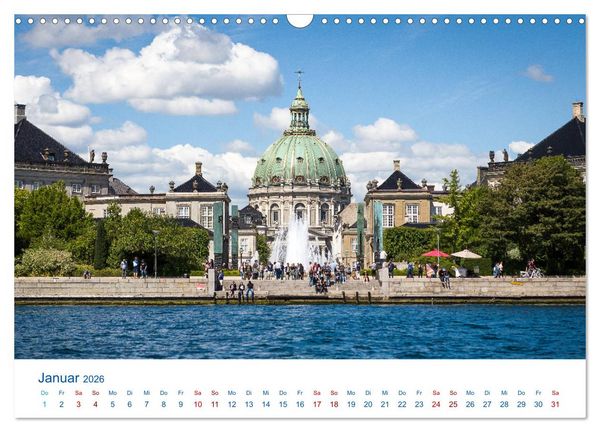 Produktbild: Sch&ouml;nes Kopenhagen (Wandkalender 2026 DIN A3 quer), CALVENDO Monatskalender