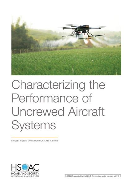 Produktbild: Characterizing the Performance of Uncrewed Aircraft Systems