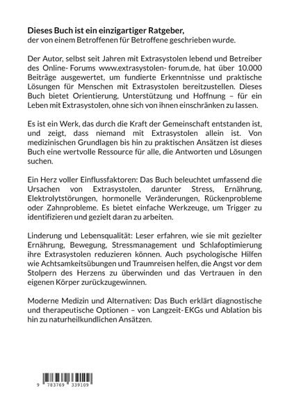 Produktbild: Extrasystolen: verstehen, behandeln, angstfrei sein.