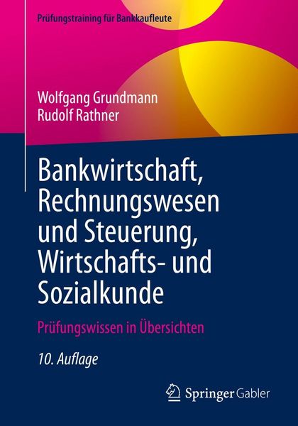 Produktbild: Bankwirtschaft, Rechnungswesen und Steuerung, Wirtschafts- und Sozialkunde