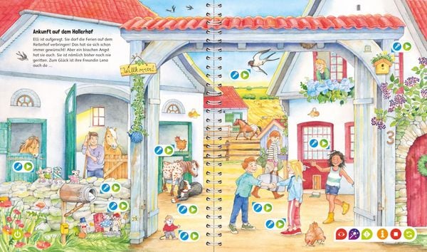 Produktbild: Tiptoi® CREATE Ferien auf dem Reiterhof