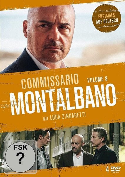 Commissario Montalbano Vol. 8 [4 DVDs]