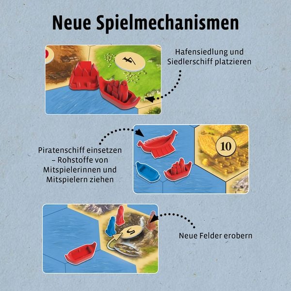 Produktbild: KOSMOS - Catan - Erweiterung - Entdecker & Piraten