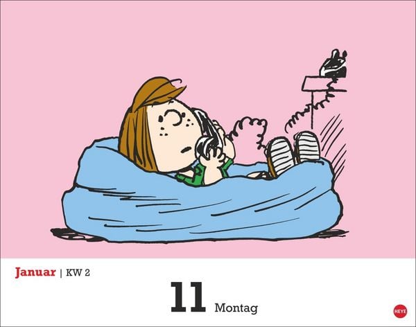 Produktbild: Peanuts Tagesabrei&szlig;kalender 2027