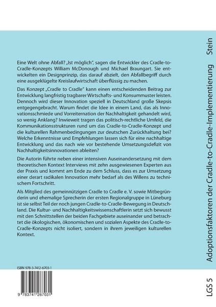 Produktbild: Adoptionsfaktoren der Cradle-to-Cradle-Implementierung in Deutschland