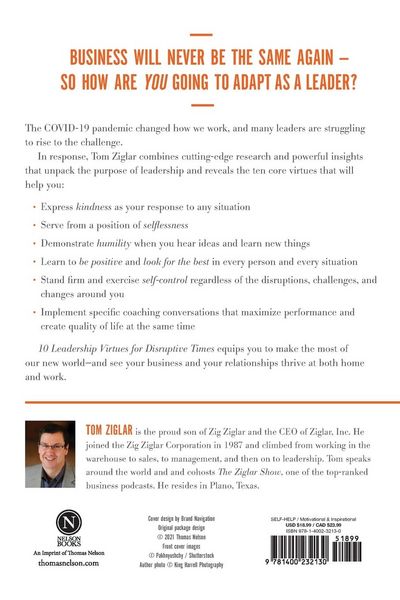Produktbild: Ziglar, T: 10 Leadership Virtues for Disruptive Times