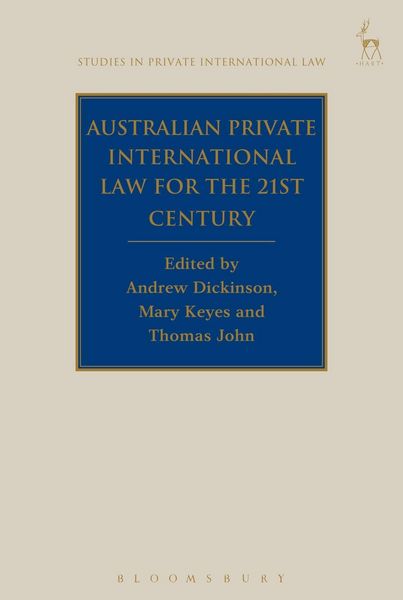 Produktbild: Australian Private International Law for the 21st Century