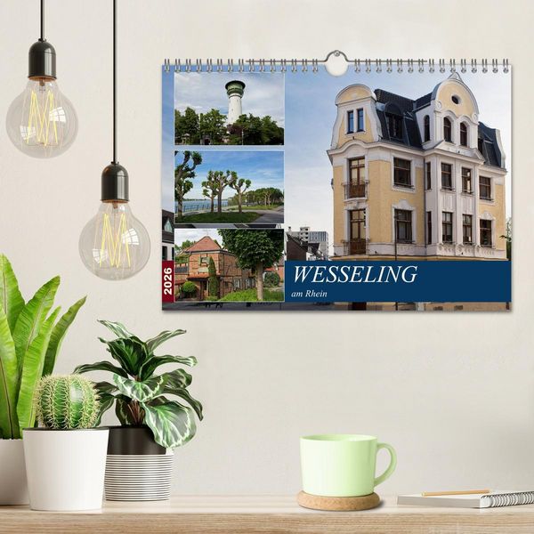 Produktbild: Wesseling am Rhein (Wandkalender 2026 DIN A4 quer), CALVENDO Monatskalender