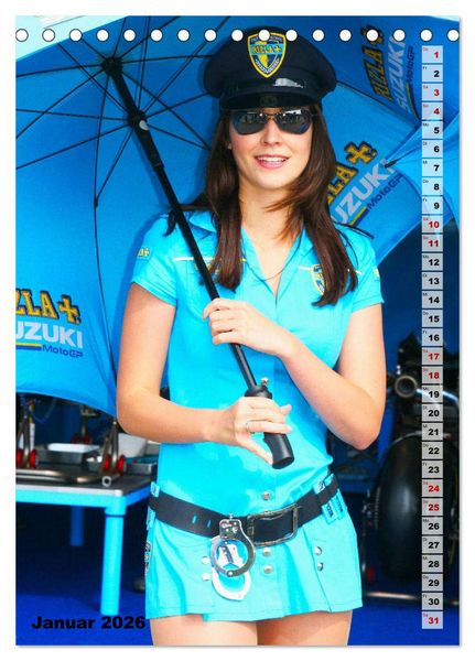 Produktbild: Beauty Grid Girls 2026 (Tischkalender 2026 DIN A5 hoch), CALVENDO Monatskalender