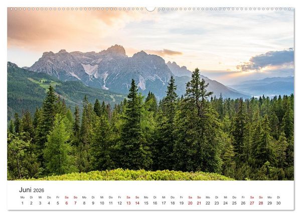 Produktbild: Emotionen der Berge (hochwertiger Premium Wandkalender 2026 DIN A2 quer), Kunstdruck in Hochglanz