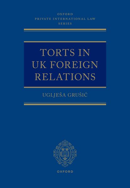 Produktbild: Torts in UK Foreign Relations