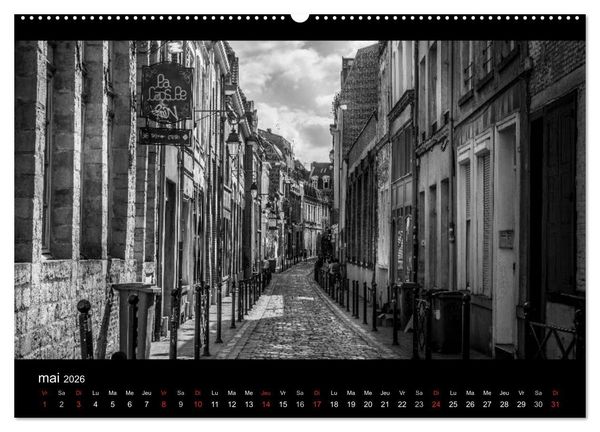 Produktbild: Le Vieux Lille (Calendrier mural 2026 DIN A2 vertical) calendrier de bureau