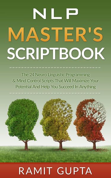 Produktbild: NLP Master's Scriptbook: The 24 Neuro Linguistic Programming & Mind Control Scripts That Will Maximize Your Potential and Help You Succeed in Anything