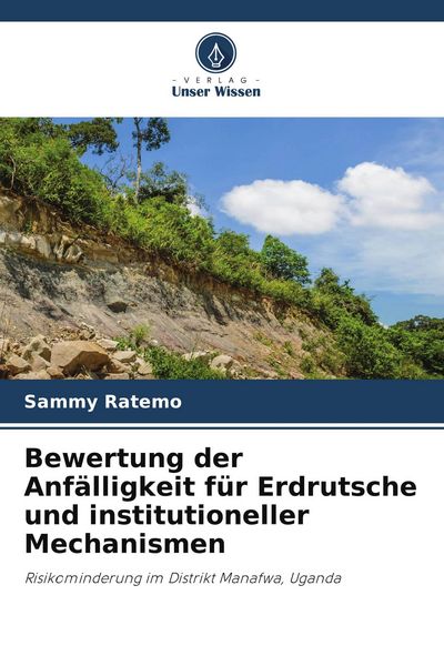 Produktbild: Bewertung der Anf&auml;lligkeit f&uuml;r Erdrutsche und institutioneller Mechanismen