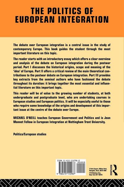 Produktbild: The Politics of European Integration