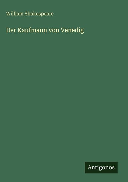 Produktbild: Der Kaufmann von Venedig