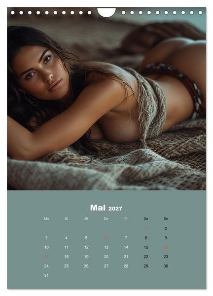Produktbild: Indianische Sch&ouml;nheiten Kalender: Sinnliche Glamour Frauen in KI Kunst (Wandkalender 2027 DIN A4 hoch), CALVENDO Monatskalender