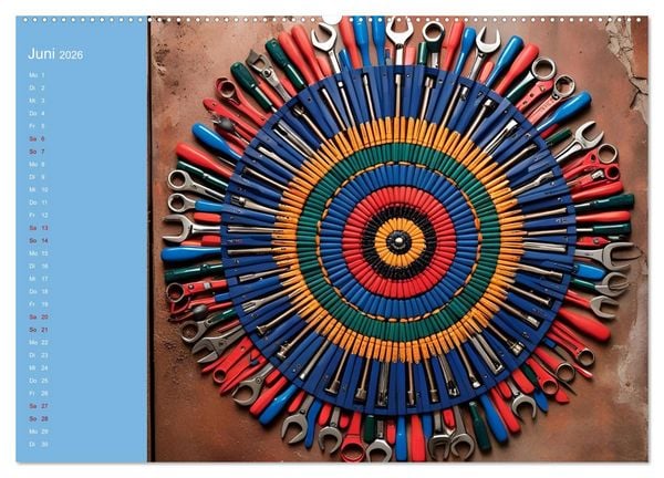 Produktbild: Werkzeug-Magie (Wandkalender 2026 DIN A2 quer), CALVENDO Monatskalender