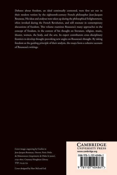 Produktbild: Rousseau and Freedom