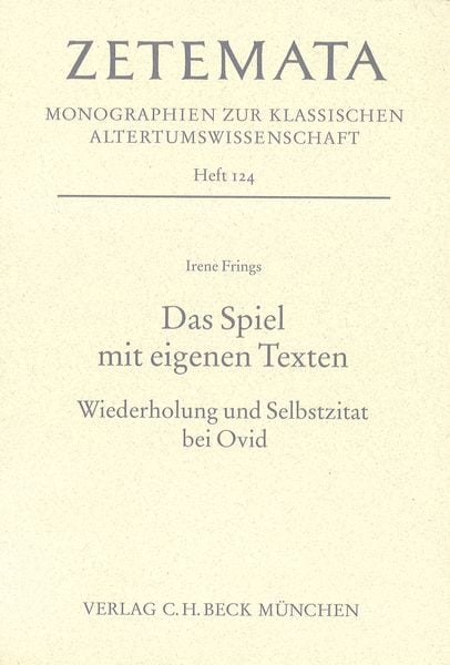 C.H. Beck Das Spiel mit eigenen Texten