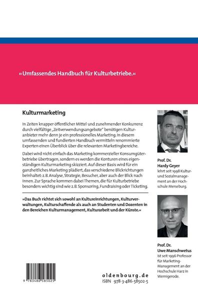 Produktbild: Kulturmarketing