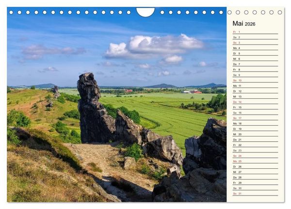 Produktbild: Der Harz - Sagenumwoben und Wildromantisch (Wandkalender 2026 DIN A4 quer), CALVENDO Monatskalender