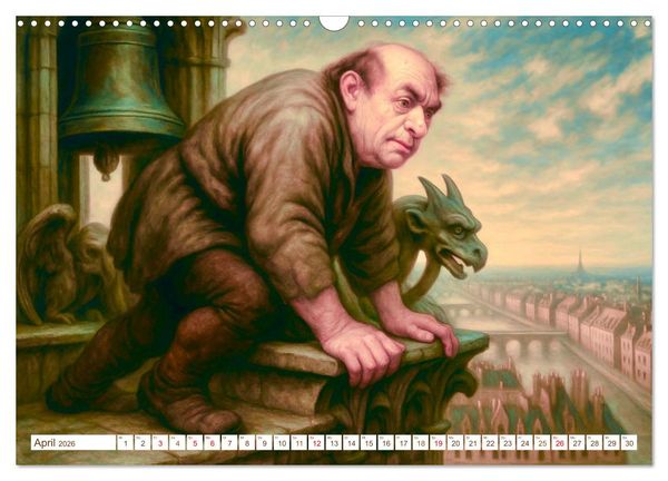 Produktbild: Victor Hugo (Wandkalender 2026 DIN A3 quer), CALVENDO Monatskalender