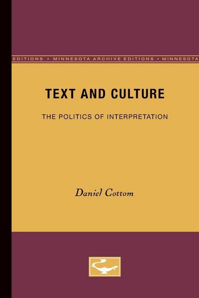 Produktbild: Text and Culture