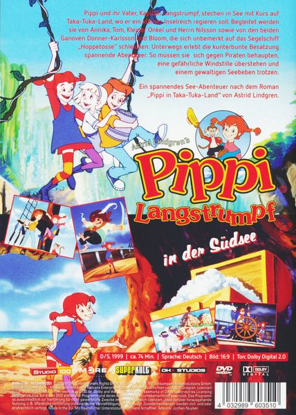 Produktbild: Pippi Langstrumpf in der S&uuml;dsee