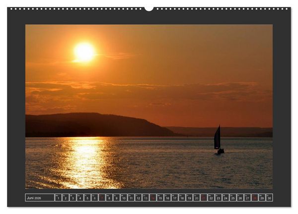 Produktbild: Impressionen vom sch&ouml;nen Bodensee (Wandkalender 2026 DIN A2 quer), CALVENDO Monatskalender