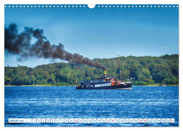 Produktbild: Flensburg Fjord (Wandkalender 2026 DIN A3 quer), CALVENDO Monatskalender