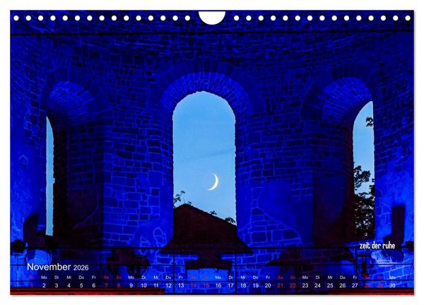 Produktbild: stiftsruine zu bad hersfeld (Wandkalender 2026 DIN A4 quer), CALVENDO Monatskalender