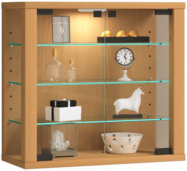 Produktbild: Wandvitrine H&auml;ngevitrine Glasvitrine Vitrosa S