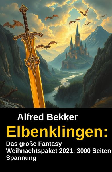Produktbild: Elbenklingen: Das gro&szlig;e Fantasy Weihnachtspaket 2021: 3000 Seiten Spannung