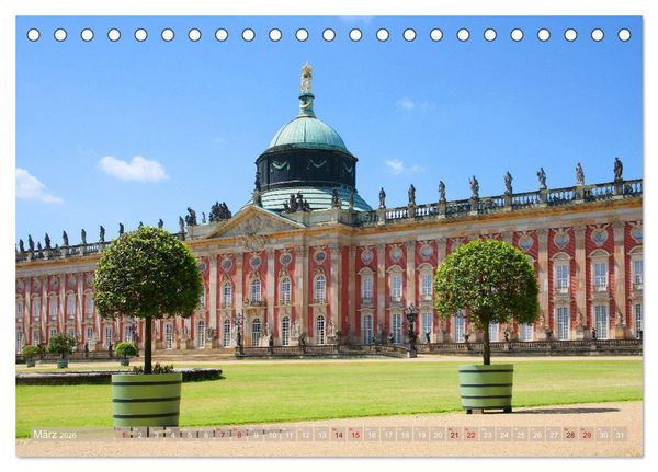 Produktbild: Sch&ouml;nes Potsdam (Tischkalender 2026 DIN A5 quer), CALVENDO Monatskalender