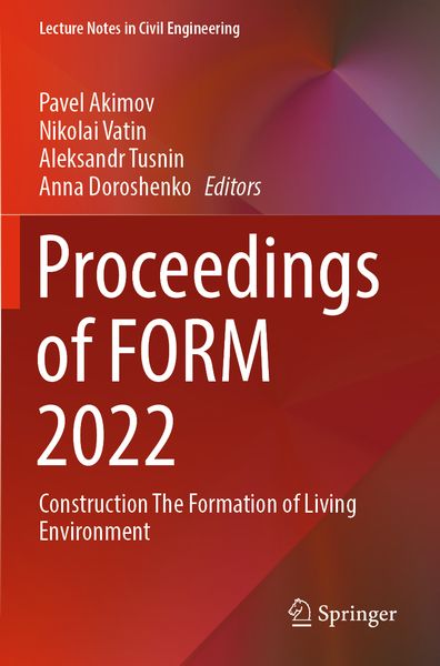 Produktbild: Proceedings of FORM 2022